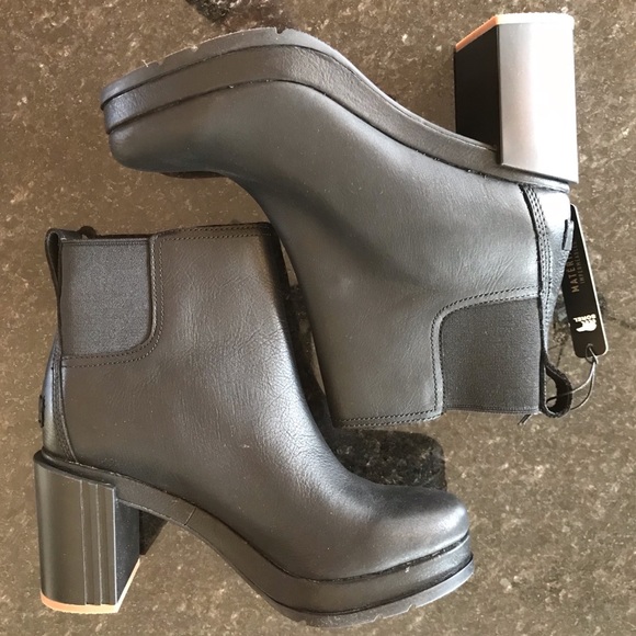 New Sorel Blake Chelsea Waterproof Boot, Black - Picture 4 of 16